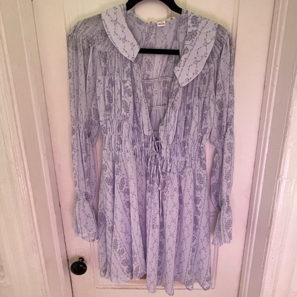 Kimchi Blue Lonie Smocked Mini Dress - Picture 2 of 4